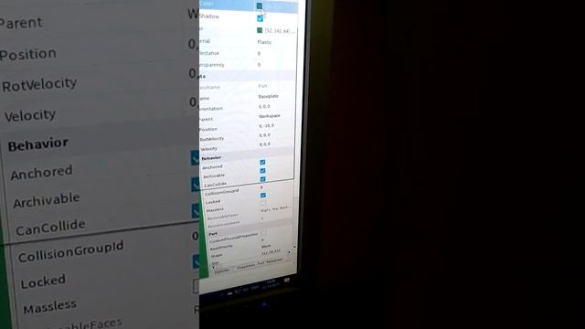 Как поменять пол в роблокс студио и как виложить игру смотреть онлайн
