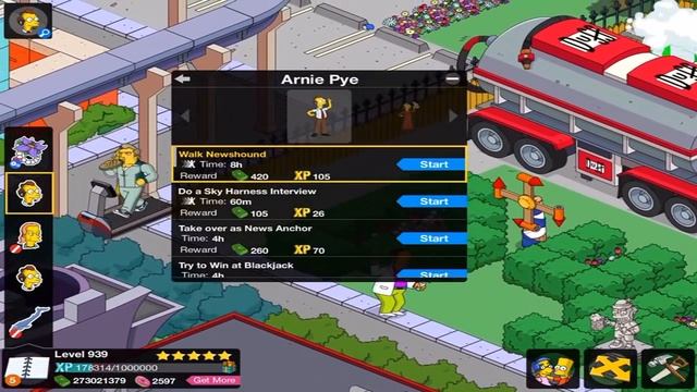 The Simpsons: Tapped Out - Arnie Pye - Premium Character Walkthroughs смотреть онлайн