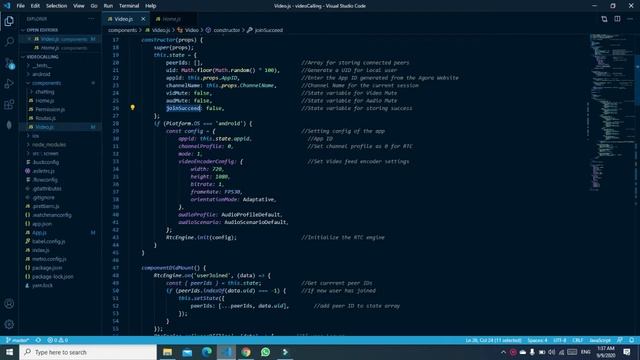Agora video calling in React Native | Hindi\Urdu смотреть онлайн