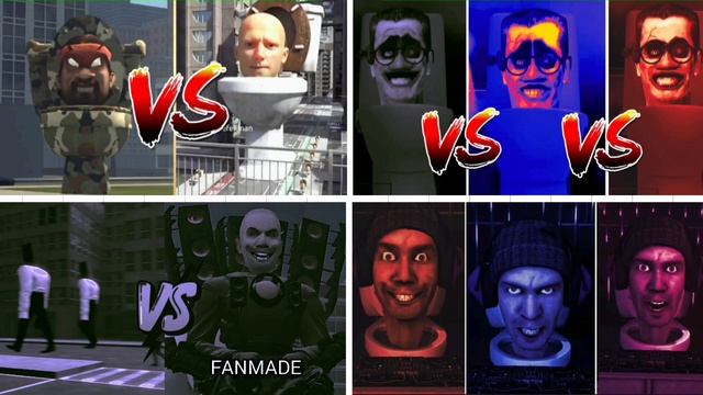 Skibidi Toilet Mega Battle Boom!