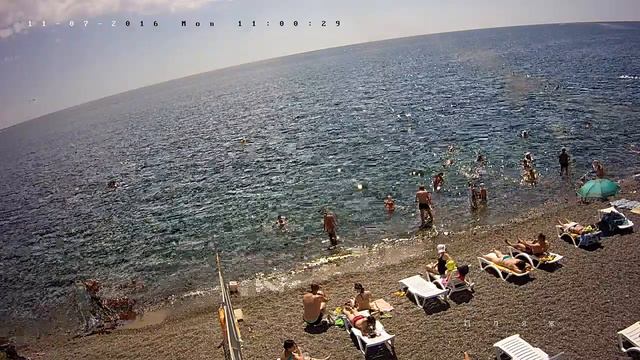 Вебкамера "Пляж Дубны". Запись 11.07.2016 11:00:02 смотреть онлайн