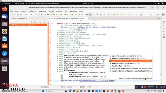 #11 Java - String Handling Functions смотреть онлайн