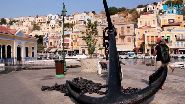 Symi Greece Symi Town - AtlasVisual смотреть онлайн