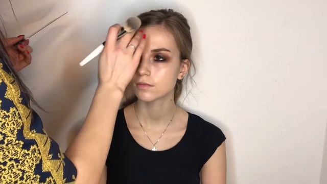 Вечерний макияж с использованием пигментов Тамми Танука. Tom Ford. makeup Wien Vienna смотреть онлайн