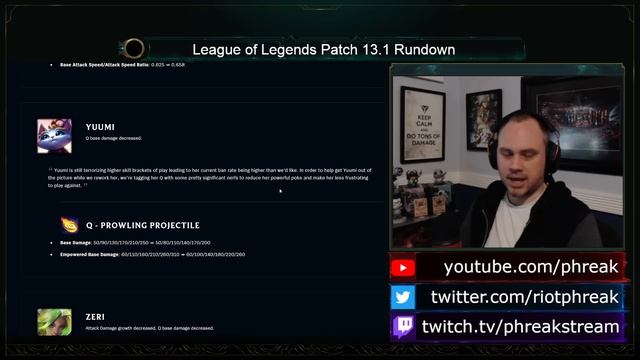 Patch 13.1 Rundown by Game Designer Phreak смотреть онлайн