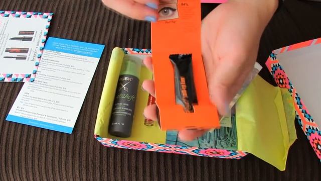 Birchbox Unboxing Video July 2015! ♥ ♥ смотреть онлайн