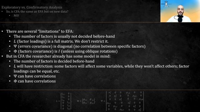 EFA vs. CFA - Exploratory vs. Confirmatory Factor Analysis смотреть онлайн