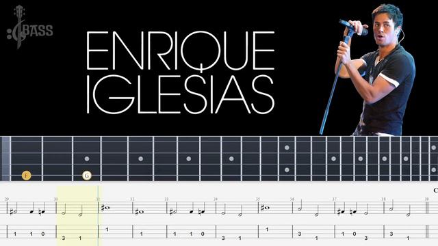 Enrique Iglesias - Quizás (Bass Tabs And Notation ) By @ChamisBass  #chamisbass #basstabs