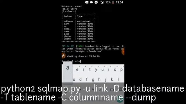 Hack websites (SQL injection) in Kali Linux смотреть онлайн