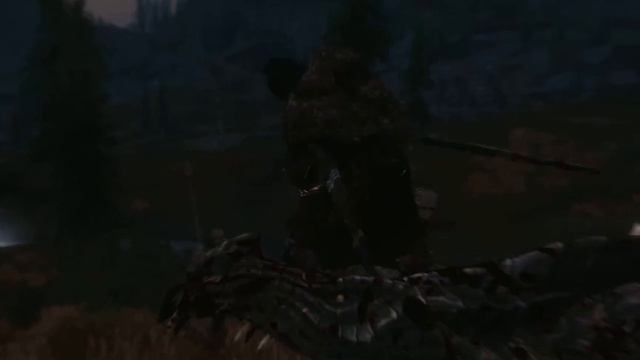 Skyrim: Awesome Dragon Fatality смотреть онлайн