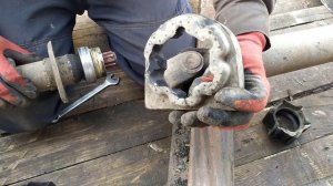 Как заменить подвесной подшипник