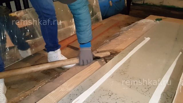 Отклеиваем зеркало от ЛДСП смотреть онлайн