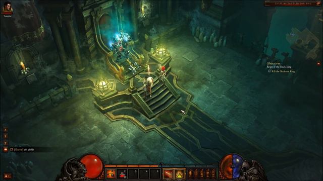 Diablo 3 Demon Hunter - King Leoric Finale смотреть онлайн