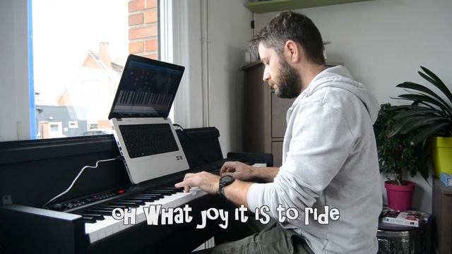 Jingle bells, New english karaoke song ! смотреть онлайн
