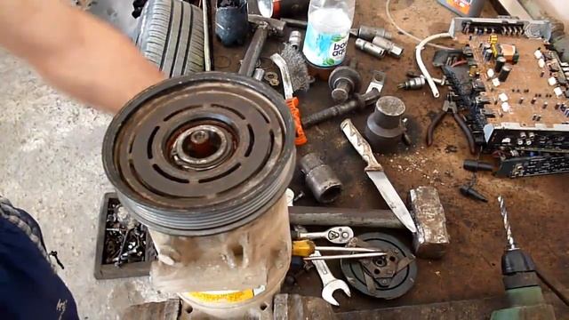 Как самостоятельно разобрать компрессор кондиционера Рено меган 2 смотреть онлайн