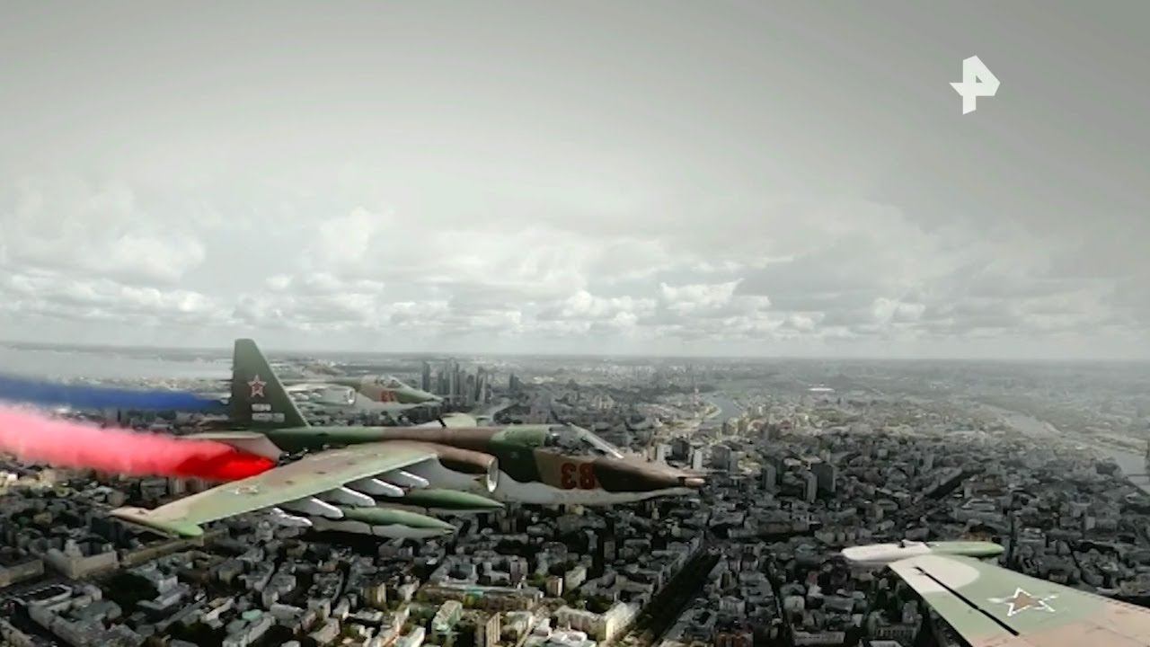 Красота и мощь: новейшие образцы вооружения показали на параде Победы смотреть онлайн