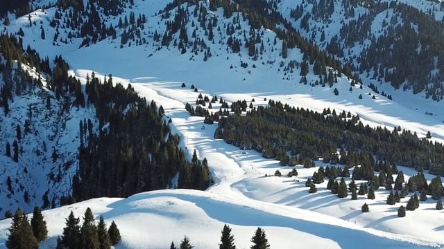 Алматы Кок-Жайляу 5 января 2023.