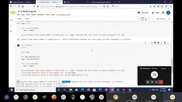 Python Tutorial - Round-off Errors, Taylor Series approximation of functions. смотреть онлайн