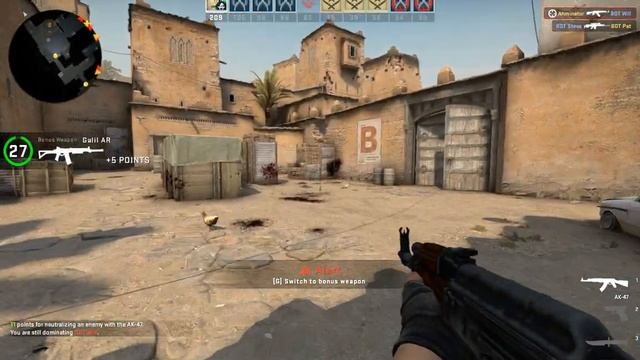 Counter Strike Global Offensive Gameplay on AMD A-10 7800 with Max settings смотреть онлайн