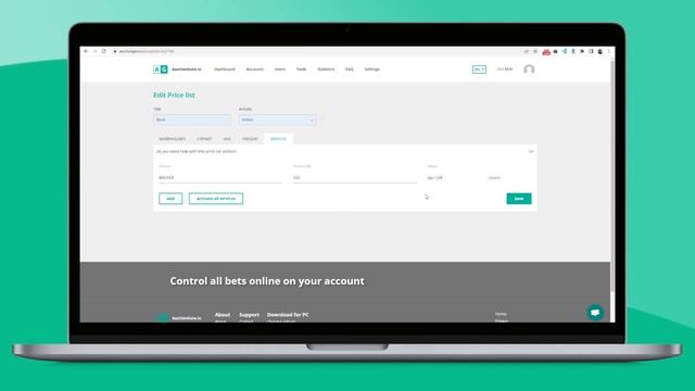 AuctionGate.io - работа с прайс листами смотреть онлайн