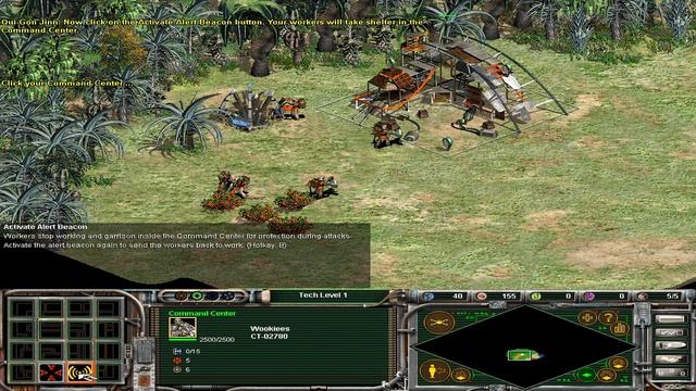 Star Wars Galactic Battlegrounds Clone Campaigns Tutorial #2 смотреть онлайн