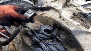 Ремонт седла на тягаче