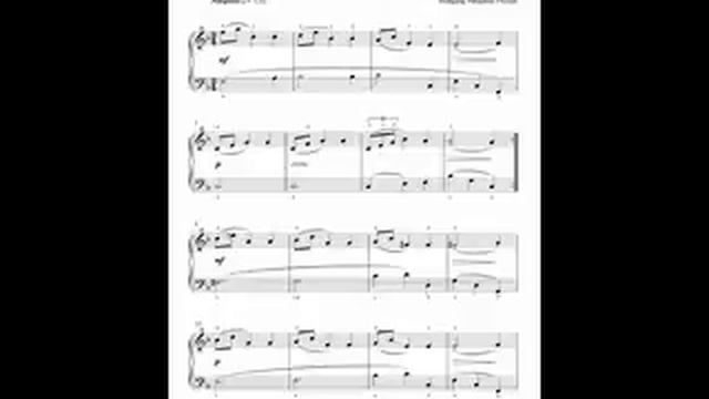 Wolfgang Amadeus Mozart - Minuet in F K.2 смотреть онлайн