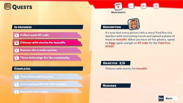 Ziggy NT CODE, 5 Instalife To Ziggy! - Youtubers Life 2 #Quest