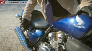 Honda SUPER MAGNA V45 VF750, fun review. Веселый обзор мотоцикла Хонда Супер Магна V45