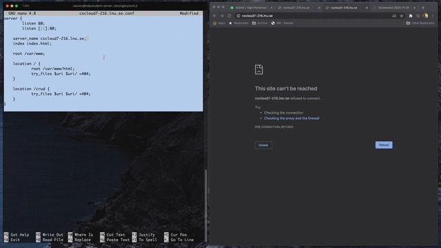 Installing and configuring NGINX as a web server and reversed proxy смотреть онлайн