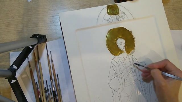 Как удалить излишки золота после золочения? смотреть онлайн