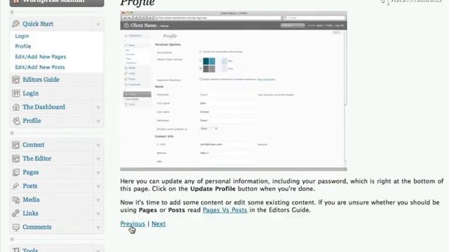 Online WordPress Manual .mov смотреть онлайн