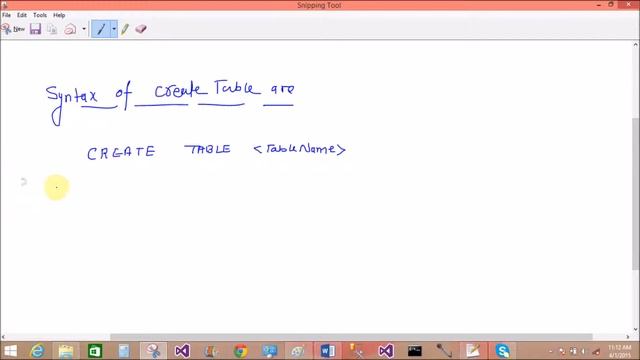 The Create Table Command in SQL Tutorial part-5 смотреть онлайн