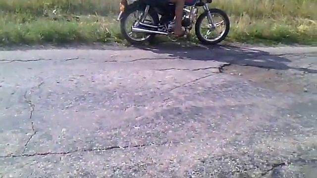 Попытки ставать на заднее колесо на Альфе... смотреть онлайн