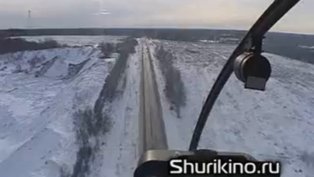 Гонка автомобиля Hummer и вертолета Robinson - кто победит?