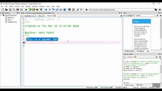 What is Regular Expression in Python |Python Tutorial смотреть онлайн