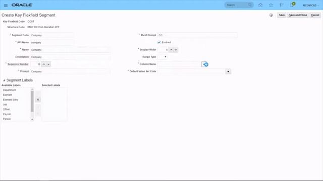 52. How to create a Cost Allocation Key Flexfield Structure in Oracle HCM Cloud смотреть онлайн