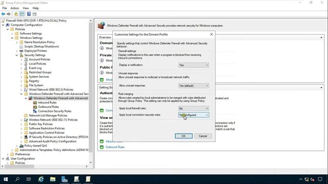 How to Setup & Configure Firewall Using Group Policy in Windows Server 2019 смотреть онлайн