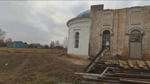 Церковь в честь Казанской иконы Божьей матери, село Колобово смотреть онлайн