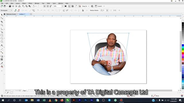 HOW TO USE CORELDRAW POWERCLIP EFFECT смотреть онлайн