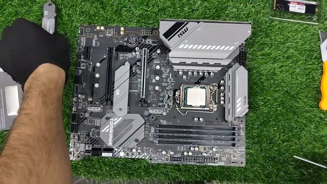 Сборка компьютера на MSI MAG B560 TAMAHAWK WIFI+GTX1660SUPER COLORFUL+I3 10100F