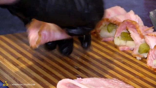 Украинские сальные роллы, это вам не рис с травой))) смотреть онлайн