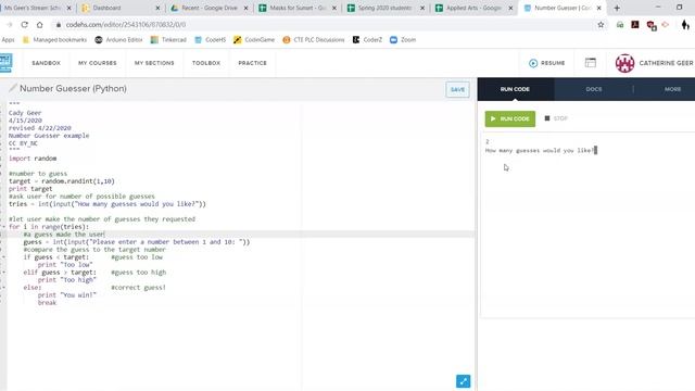 Python Number Guesser part 2 смотреть онлайн