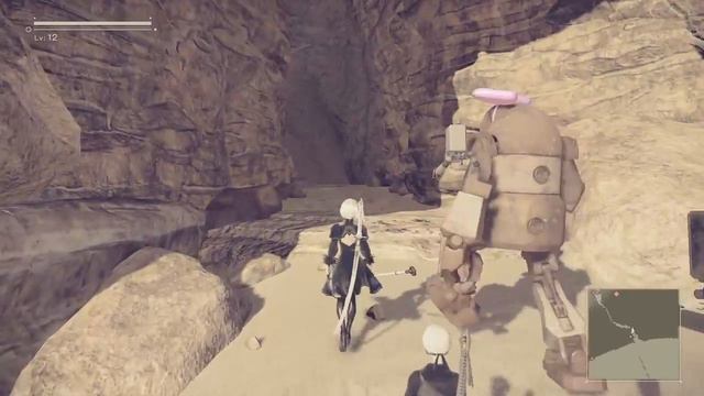 NieR:Automata Side Quests | Finding Lost Children & Jackass's Research | смотреть онлайн