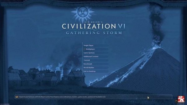 Civilization 6 OST main menu ambience