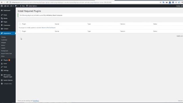 Video guide install data example Hostio WordPress смотреть онлайн