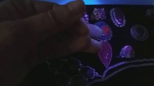 РУБИН  В УЛЬТРАФИОЛЕТОВОМ СВЕЧЕНИИ #минералы,#рубины