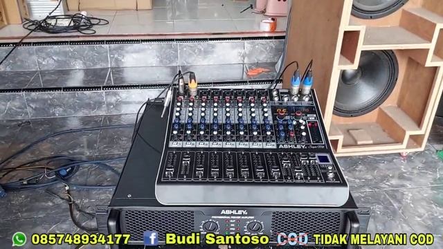 EV2800 + MIXER SUPER M8 TEST SEBELUM DI BUNGKUS // DLMS ASHLEY DSP 260+ TEST смотреть онлайн