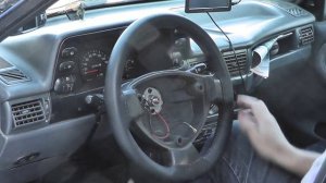 Руль Нексии  Снятие