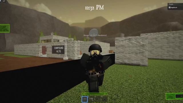 Roblox SCP: Pandemic Rouge Security (S.D) (Avatar Build) смотреть онлайн